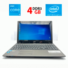 Ноутбук Б-класс Acer TravelMate 8481 / 14" (1366x768) TN / Intel Core i5-2467M (2 (4) ядра по 1.6 - 2.3 GHz) / 4 GB DDR3 / 64 GB SSD + 320 HDD / Intel HD Graphics 3000 / WebCam 