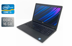 Ноутбук Б-класс Dell Latitude 5580 / 15.6" (1920x1080) IPS / Intel Core i3-7130U (2 (4) ядра по 2.7 GHz) / 16 GB DDR4 / 240 GB SSD / Intel HD Graphics 620 / WebCam / HDMI