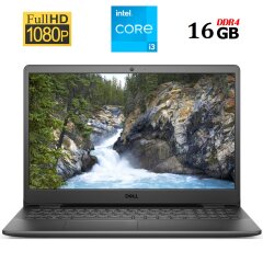 Ноутбук Б-класс Dell Vostro 3500 / 15.6" (1920x1080) IPS / Intel Core i3-1115G4 (2 (4) ядра по 3.0 - 4.1 GHz) / 16 GB DDR4 / 240 GB SSD / Intel UHD Graphics / WebCam / HDMI