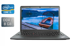 Ноутбук Б-клас Lenovo ThinkPad Edge E531 / 15.6" (1366x768) TN / Intel Core i5-3230M (2 (4) ядра по 2.6 - 3.2 GHz) / 8 GB DDR3 / 240 GB SSD / Intel HD Graphics 4000 / WebCam / Fingerprint / Windows 10