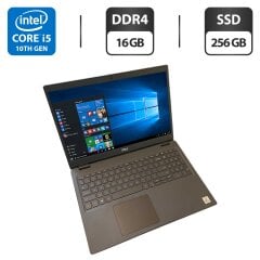 Ноутбук Dell Latitude 3510 / 15.6" (1920x1080) IPS / Intel Core i5-10210U (4 (8) ядра по 1.6 - 4.2 GHz) / 16 GB DDR4 / 256 GB SSD / Intel UHD Graphics / WebCam