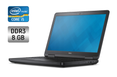 Ноутбук Dell Latitude E5540 / 15.6" (1920x1080) TN / Intel Core i5-4300U (2 (4) ядра по 1.9 - 2.9 GHz) / 8 GB DDR3 / 256 GB SSD / Intel HD Graphics 4400 / WebCam / DVD-RW