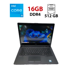 Ноутбук Fujitsu-Siemens LifeBook U749 / 14" (1920x1080) IPS / Intel Core i5-8365U (4 (8) ядра по 1.6 - 4.1 GHz) / 16 GB DDR4 / 512 GB SSD / Intel UHD Graphics 620 / WebCam