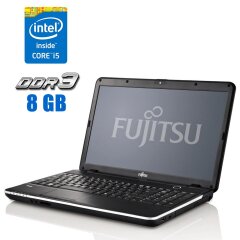 Ноутбук Fujitsu LifeBook A512 / 15.6" (1366x768) TN / Intel Core i5-3230M (2 (4) ядра по 2.6 - 3.2 GHz) / 8 GB DDR3 / 300 GB HDD / Intel HD Graphics 4000 / WebCam
