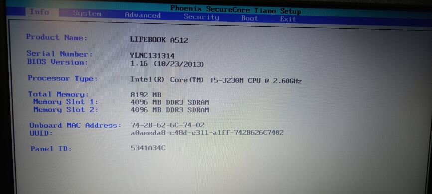 Ноутбук Fujitsu LifeBook A512 / 15.6" (1366x768) TN / Intel Core i5-3230M (2 (4) ядра по 2.6 - 3.2 GHz) / 8 GB DDR3 / 300 GB HDD / Intel HD Graphics 4000 / WebCam Ноутбук Fujitsu LifeBook A512 / 15.6" (1366x768) TN / Intel Core i5-3230M (2 (4) ядра по 2.6 - 3.2 GHz) / 8 GB DDR3 / 300 GB HDD / Intel HD Graphics 4000 / WebCam