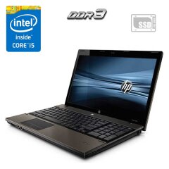 Ноутбук HP ProBook 4520s / 15.6" (1366x768) TN / Intel Core i5-520M (2 (4) ядра по 2.4 - 2.93 GHz) / 4 GB DDR3 / 120 GB SSD / Intel HD Graphics / DVD-ROM / АКБ не держит