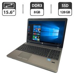 Ноутбук HP ProBook 4540s / 15.6 (1366x768) TN / Intel Core i5-3210M (2 (4) ядра по 2.5 - 3.1 GHz) / 8 GB DDR3 / 128 GB SSD / Intel HD Graphics 4000 / WebCam