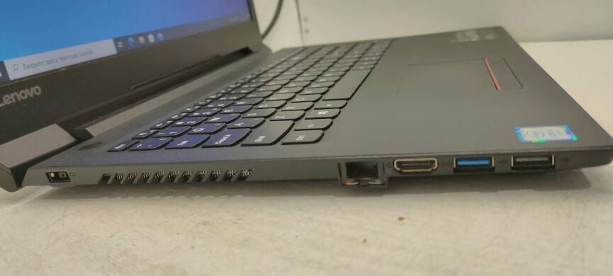 Ноутбук Lenovo V110-15ISK / 15.6" (1366x768) TN / Intel Core i3-6100U (2 (4) ядра по 2.3 GHz) / 4 GB DDR4 / 500 GB HDD / Intel HD Graphics 520 / WebCam 