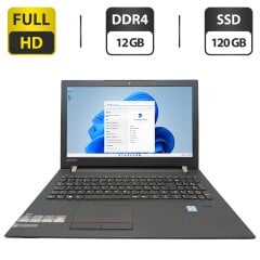 Ноутбук Lenovo V510-15IKB / 15.6" (1920x1080) TN / Intel Core i3-6006U (2 (4) ядра по 2.0 GHz) / 12 GB DDR4 / 120 GB SSD / Intel HD Graphics 520 / WebCam / DVD-ROM