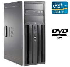 ПК HP Compaq Elite 8300 Tower / Intel Core i5-3470 (4 ядра по 3.2 - 3.6 GHz) / 4 GB DDR3 / no HDD / Intel HD Graphics 2500 / 320W / DVD-RW / DisplayPort