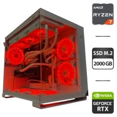 Збірка під замовлення: новий ігровий ПК PCCooler C3 T500 ARGB Black Tower / AMD Ryzen 7 9800X3D (8 (16) ядер по 4.7 - 5.2 GHz) / 32 GB DDR5 / 2000 GB SSD M.2 / nVidia GeForce RTX 5070, 12 GB GDDR7, 192-bit / 850W