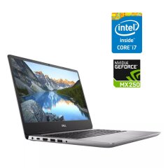 Ультрабук Dell Inspiron 5480 / 14" (1920x1080) IPS / Intel Core i7-8565U (4 (8) ядра по 1.8 - 4.6 GHz) / 16 GB DDR4 / 480 GB SSD / nVidia GeForce MX250, 2 GB GDDR5, 64-bit / WebCam 