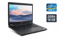 Ультрабук Dell Latitude 5490 / 14" (1366x768) TN / Intel Core i5-8350U (4 (8) ядра по 1.7 - 3.6 GHz) / 16 GB DDR4 / 256 GB SSD / Intel UHD Graphics 620 / WebCam / SIM