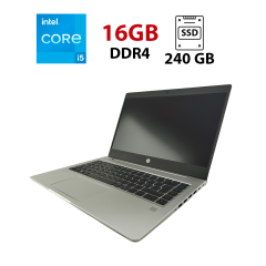 Ультрабук HP ProBook 440 G6 / 14" (1920x1080) IPS / Intel Core i5-8250U (4 (8) ядра по 1.6 - 3.4 GHz) / 16 GB DDR4 / 240 GB SSD / Intel HD Graphics 620 / WebCam