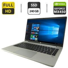 Ультрабук HP ProBook 440 G8 / 14" (1920x1080) IPS / Intel Core i5-1135G7 (4 (8) ядра по 2.4 - 4.2 GHz) / 16 GB DDR4 / 240 GB SSD / nVidia GeForce MX450, 2 GB GDDR5, 64-bit / WebCam