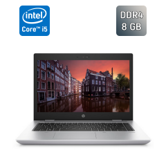 Ультрабук HP ProBook 640 G4 / 14" (1920x1080) IPS / Intel Core i5-8250U (4 (8) ядра по 1.6 - 3.4 GHz) / 8 GB DDR4 / 256 GB SSD / Intel UHD Graphics 620 / WebCam / Fingerprint / Windows 10