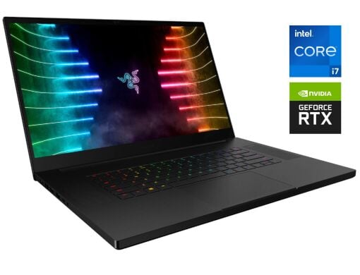 Ігровий ноутбук Razer Blade 17 RZ09-0368 / 17.3" (1920x1080) IPS / Intel Core i7-10875H (8 (16) ядер по 2.3 - 5.1 GHz) / 16 GB DDR4 / 512 GB SSD / nVidia GeForce RTX 2070 Max-Q, 8 GB GDDR6, 256-bit / WebCam