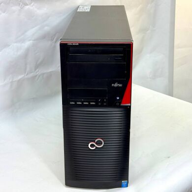 Рабочая станция Fujitsu Celsius R930 Tower / Intel Xeon E5-2640 v2 (8 (16) ядер по 2.0 - 2.5 GHz) / 16 GB DDR3 / 1000 GB SSD + 1000 GB HDD / nVidia Quadro K4000, 3 GB GDDR5, 192-bit / DVD-ROM / 800W