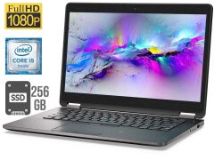 Ультрабук Dell Latitude E7470 / 14" (1920x1080) IPS / Intel Core i5-6300U (2 (4) ядра по 2.4 - 3.0 GHz) / 8 GB DDR4 / 128 GB SSD / Intel HD Graphics 520 / WebCam / Windows 10&nbsp;