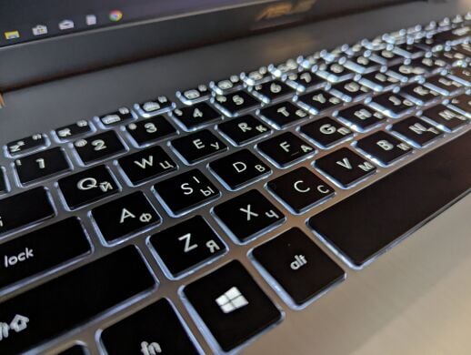 Игровой ноутбук Asus VivoBook X705FD / 17.3" (1920x1080) IPS / Intel Core i7-8565U (4 (8) ядра по 1.8 - 4.6 GHz) / 16 GB DDR4 / 256 GB SSD + 1000 GB HDD / nVidia GeForce GTX 1050, 4 GB GDDR5, 128-bit / WebCam / TouchID / Windows 10