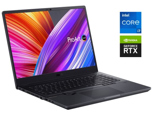 Ігровий ноутбук Asus ProArt Studiobook H7600ZX / 16" (3840x2400) OLED / Intel Core i7-12700H (14 (20) ядер по 3.5 - 4.7 GHz) / 32 GB DDR5 / 2000 GB SSD NVMe / nVidia GeForce RTX 3080 Ti, 16 GB GDDR6, 256-bit / WebCam
