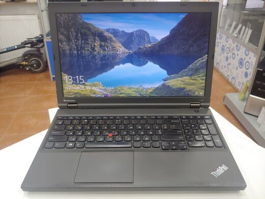 Ноутбук Lenovo ThinkPad T540p / 15.6" (1366x768) TN / Intel Core i5-4200M (2 (4) ядра по 2.5 - 3.1 GHz) / 8 GB DDR3 / 120 GB SSD / Intel HD Graphics 4600 / miniDP Ноутбук Lenovo ThinkPad T540p / 15.6" (1366x768) TN / Intel Core i5-4200M (2 (4) ядра по 2.5 - 3.1 GHz) / 8 GB DDR3 / 120 GB SSD / Intel HD Graphics 4600 / miniDP