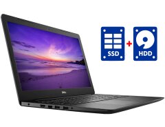 Ноутбук Dell Inspiron 15 3000 / 15.6" (1920x1080) IPS / Intel Core i3-1115G4 (2 (4) ядра по 4.1 GHz) / 8 GB DDR4 / 256 GB SSD + 1000 GB HDD /  Intel UHD Graphics / WebCam / Win 11 Home