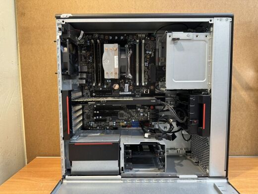 Робоча станція Lenovo ThinkStation P520 Tower / Intel Xeon W-2123 (4 (8) ядра по 3.6 - 3.9 GHz) / 64 GB DDR4 / 500 GB SSD / nVidia Quadro P4000, 8 GB GDDR5, 256-bit / 690W / DisplayPort