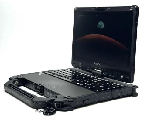 Защищенный ноутбук-трансформер Б-класс Getac V110 G3 / 11.6" (1366x768) IPS Touch / Intel Core i5-6200U (2 (4) ядра по 2.3 - 2.8 GHz) / 8 GB DDR4 / 128 GB SSD / Intel HD Graphics 520 / WebCam / Win 10 Pro / 2 x АКБ Защищенный ноутбук-трансформер Б-класс Getac V110 G3 / 11.6" (1366x768) IPS Touch / Intel Core i5-6200U (2 (4) ядра по 2.3 - 2.8 GHz) / 8 GB DDR4 / 128 GB SSD / Intel HD Graphics 520 / WebCam / Win 10 Pro / 2 x АКБ