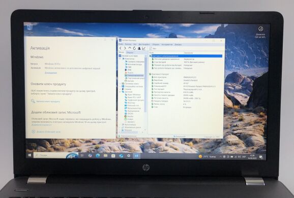 Ноутбук HP 250 G6 / 15.6" (1920x1080) TN / Intel Core i3-6006U (2 (4) ядра по 2.0 GHz) / 8 GB DDR4 / 256 GB SSD / Intel HD Graphics 520 / WebCam / DVD-ROM / Win 10 Pro