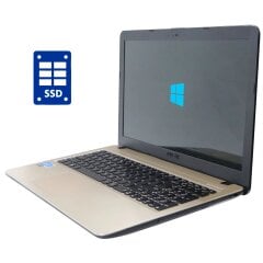 Ноутбук Asus X540S / 15.6" (1366x768) TN / Intel Pentium N3700 (4 ядра по 1.6 - 2.4 GHz) / 4 GB DDR3 / 240 GB SSD / Intel HD Graphics / WebCam