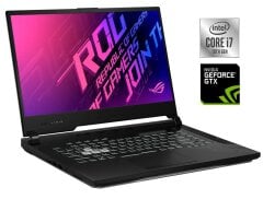 Ігровий ноутбук Asus Rog Strix G512LI / 15.6" (1920x1080) IPS / Intel Core i7-10750H (6 (12) ядра по 2.6 - 5.0 GHz) / 32 GB DDR4 / 512 GB SSD / nVidia GeForce GTX 1650 Ti, 4 GB GDDR6, 128-bit / Win 11 Pro