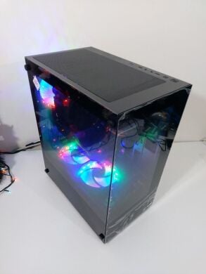 Игровой ПК AeroCool Pivot Tower / Intel Core i7-6700 (4 (8) ядра по 3.4 - 4.0 GHz) / 16 GB DDR4 / 500 GB SSD M.2 + 500 GB HDD / nVidia GeForce GTX 1050 Ti, 4 GB GDDR5, 128-bit / 500W