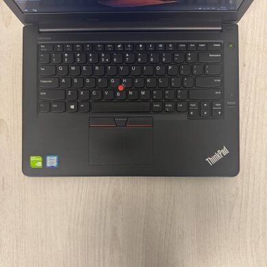 Ноутбук Б-класс Lenovo ThinkPad E470 / 14" (1920x1080) IPS / Intel Core i5-7200U (2 (4) ядра по 2.5 - 3.1 GHz) / 8 GB DDR4 / 240 GB SSD / nVidia GeForce 940MX, 2 GB GDDR5, 64-bit / WebCam