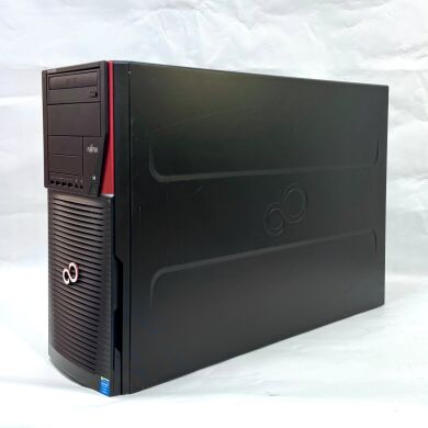 Рабочая станция Fujitsu Celsius R930 Tower / Intel Xeon E5-2640 v2 (8 (16) ядер по 2.0 - 2.5 GHz) / 16 GB DDR3 / 1000 GB SSD + 1000 GB HDD / nVidia Quadro K4000, 3 GB GDDR5, 192-bit / DVD-ROM / 800W
