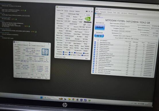 Мобільна робоча станція HP ZBook 17 G4 / 17.3" (1920x1080) IPS / Intel Core i7-7820HQ (4 (8) ядра по 2.9 - 3.9 GHz) / 64 GB DDR4 / 1000 GB SSD / nVidia Quadro P5000, 16 GB GDDR5, 256-bit / WebCam / Win 11 Pro