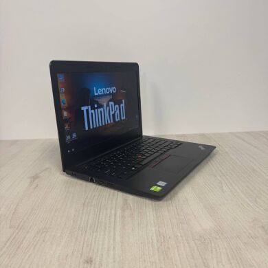 Ноутбук Б-класс Lenovo ThinkPad E470 / 14" (1920x1080) IPS / Intel Core i5-7200U (2 (4) ядра по 2.5 - 3.1 GHz) / 8 GB DDR4 / 240 GB SSD / nVidia GeForce 940MX, 2 GB GDDR5, 64-bit / WebCam
