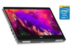 Ультрабук-трансформер Dell Inspiron 13 7373 2-In-1 / 13.3" (1920x1080) IPS Touch / Intel Core i5-8250U (4 (8) ядра по 1.6 - 3.4 GHz) / 8 GB DDR4 / 240 GB SSD / Intel UHD Graphics 620 / WebCam