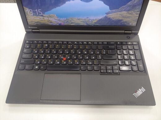 Ноутбук Lenovo ThinkPad T540p / 15.6" (1366x768) TN / Intel Core i5-4200M (2 (4) ядра по 2.5 - 3.1 GHz) / 8 GB DDR3 / 120 GB SSD / Intel HD Graphics 4600 / miniDP Ноутбук Lenovo ThinkPad T540p / 15.6" (1366x768) TN / Intel Core i5-4200M (2 (4) ядра по 2.5 - 3.1 GHz) / 8 GB DDR3 / 120 GB SSD / Intel HD Graphics 4600 / miniDP