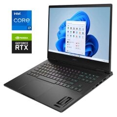 Игровой ноутбук Б-класс HP Omen Gaming 16-wd0073dx / 16.1" (1920x1080) IPS / Intel Core i7-13620H (10 (16) ядер по 2.4 - 4.9&nbsp;GHz) / 16 GB DDR5 / 512 GB SSD NVMe / nVidia GeForce RTX 4060, 8 GB GDDR6, 128-bit / WebCam