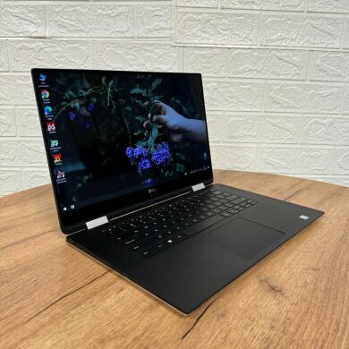 Ігровий ультрабук-трансформер Б-клас Dell XPS 15 9575 / 15.6" (1920x1080) IPS Touch / Intel Core i7-8705G (4 (8) ядра по 3.1 - 4.1 GHz) / 16 GB DDR4 / 512 GB SSD / AMD Radeon RX Vega M GL, 4 GB HBM2, 1024-bit / WebCam