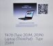 Ультрабук Lenovo ThinkPad T470 / 14" (1366x768) TN / Intel Core i5-6300U (2 (4) ядра 2.4 - 3.0 GHz) / 32 GB DDR4 / 500 GB SSD / Intel HD Graphics 520 / WebCam / Windows 11 Pro купити