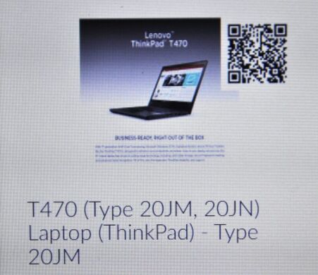 Ультрабук Lenovo ThinkPad T470 / 14" (1366x768) TN / Intel Core i5-6300U (2 (4) ядра 2.4 - 3.0 GHz) / 32 GB DDR4 / 500 GB SSD / Intel HD Graphics 520 / WebCam / Windows 11 Pro
