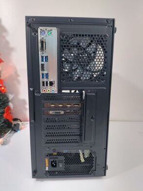 Игровой ПК AeroCool Pivot Tower / Intel Core i7-6700 (4 (8) ядра по 3.4 - 4.0 GHz) / 16 GB DDR4 / 500 GB SSD M.2 + 500 GB HDD / nVidia GeForce GTX 1050 Ti, 4 GB GDDR5, 128-bit / 500W