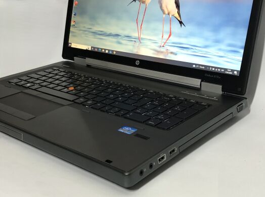 Мобільна робоча станція Б-клас HP EliteBook 8770w / 17.3" (1920x1080) TN / Intel Core i7-3840QM (4 (8) ядра по 2.8 - 3.8 GHz) / 16 GB DDR3 / 240 GB SSD / nVidia Quadro K3000M, 2 GB GDDR5, 256-bit / WebCam / DVD-ROM / Win 10 Pro Мобільна робоча станція Б-клас HP EliteBook 8770w / 17.3" (1920x1080) TN / Intel Core i7-3840QM (4 (8) ядра по 2.8 - 3.8 GHz) / 16 GB DDR3 / 240 GB SSD / nVidia Quadro K3000M, 2 GB GDDR5, 256-bit / WebCam / DVD-ROM / Win 10 Pro