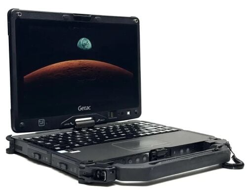 Защищенный ноутбук-трансформер Б-класс Getac V110 G3 / 11.6" (1366x768) IPS Touch / Intel Core i5-6200U (2 (4) ядра по 2.3 - 2.8 GHz) / 8 GB DDR4 / 128 GB SSD / Intel HD Graphics 520 / WebCam / Win 10 Pro / 2 x АКБ Защищенный ноутбук-трансформер Б-класс Getac V110 G3 / 11.6" (1366x768) IPS Touch / Intel Core i5-6200U (2 (4) ядра по 2.3 - 2.8 GHz) / 8 GB DDR4 / 128 GB SSD / Intel HD Graphics 520 / WebCam / Win 10 Pro / 2 x АКБ