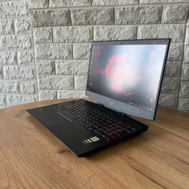 Ігровий ноутбук HP Omen 15-dh1070wm / 15.6" (1920x1080) IPS / Intel Core i7-10750H (6 (12) ядер по 2.6 - 5.0 GHz) / 16 GB DDR4 / 512 GB SSD / nVidia GeForce GTX 1660 Ti, 6 GB GDDR6, 192-bit / WebCam