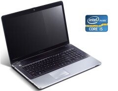 Ноутбук Acer eMachines G730 / 17.3" (1366x768) TN / Intel Core i5-520M (2 (4) ядра по 2.4 - 2.93 GHz) / 8 GB DDR3 / 500 GB HDD / Intel HD Graphics / WebCam / DVD-ROM / Win 10 Home