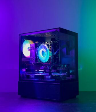 Ігровий ПК GAMING PC Tower / Intel Core i5-11400F (6 (12) ядер по 2.6 - 4.4 GHz) / 16 GB DDR4 / 500 GB SSD / nVidia GeForce RTX 5060, 8 GB GDDR7, 128-bit