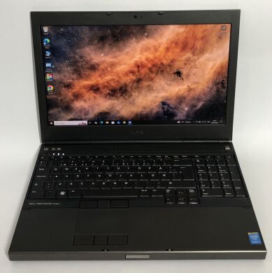 Мобільна робоча станція Б-клас Dell Precision M4800 / 15.6" (1920x1080) IPS / Intel Core i7-4710MQ (4 (8) ядра по 2.5 - 3.5 GHz) / 8 GB DDR3 / 256 GB SSD / nVidia Quadro K2100M, 2 GB GDDR5, 128-bit / WebCam / Win 10 Pro